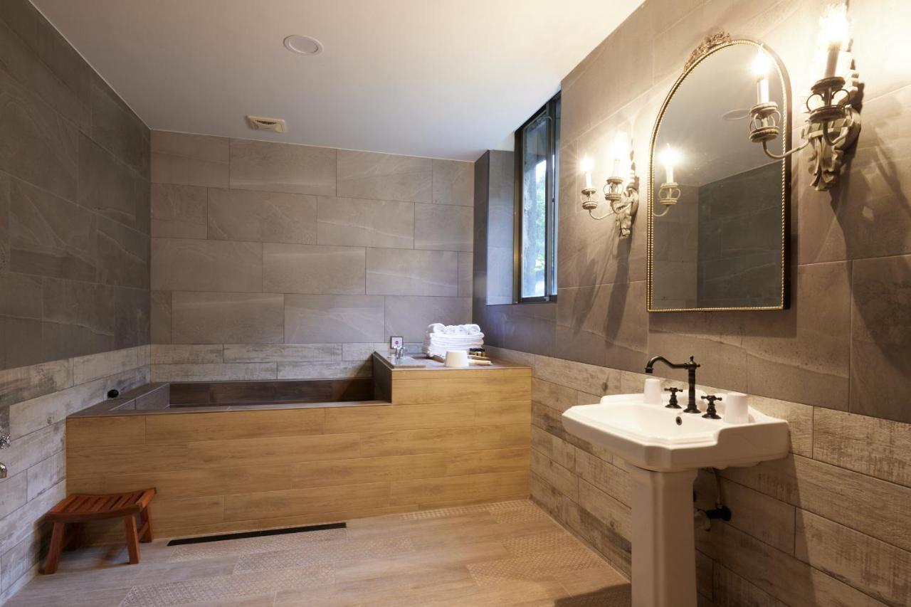 Kyokusui Hotspring Hotel Tajpej Kültér fotó