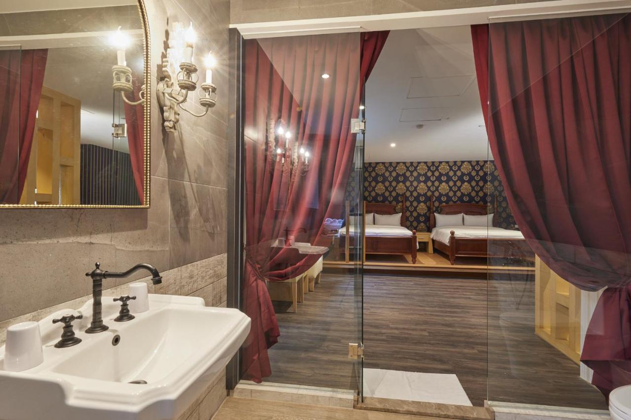Kyokusui Hotspring Hotel Tajpej Kültér fotó