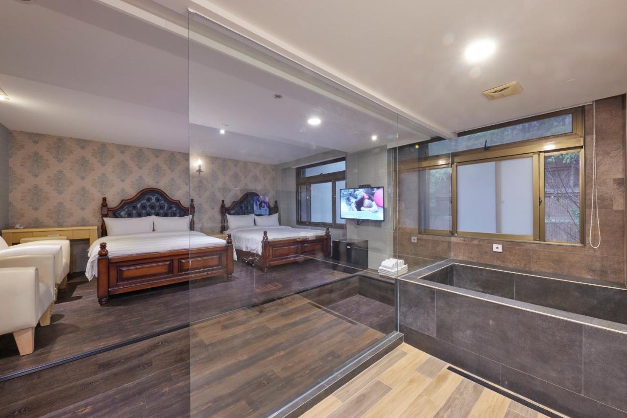 Kyokusui Hotspring Hotel Tajpej Kültér fotó