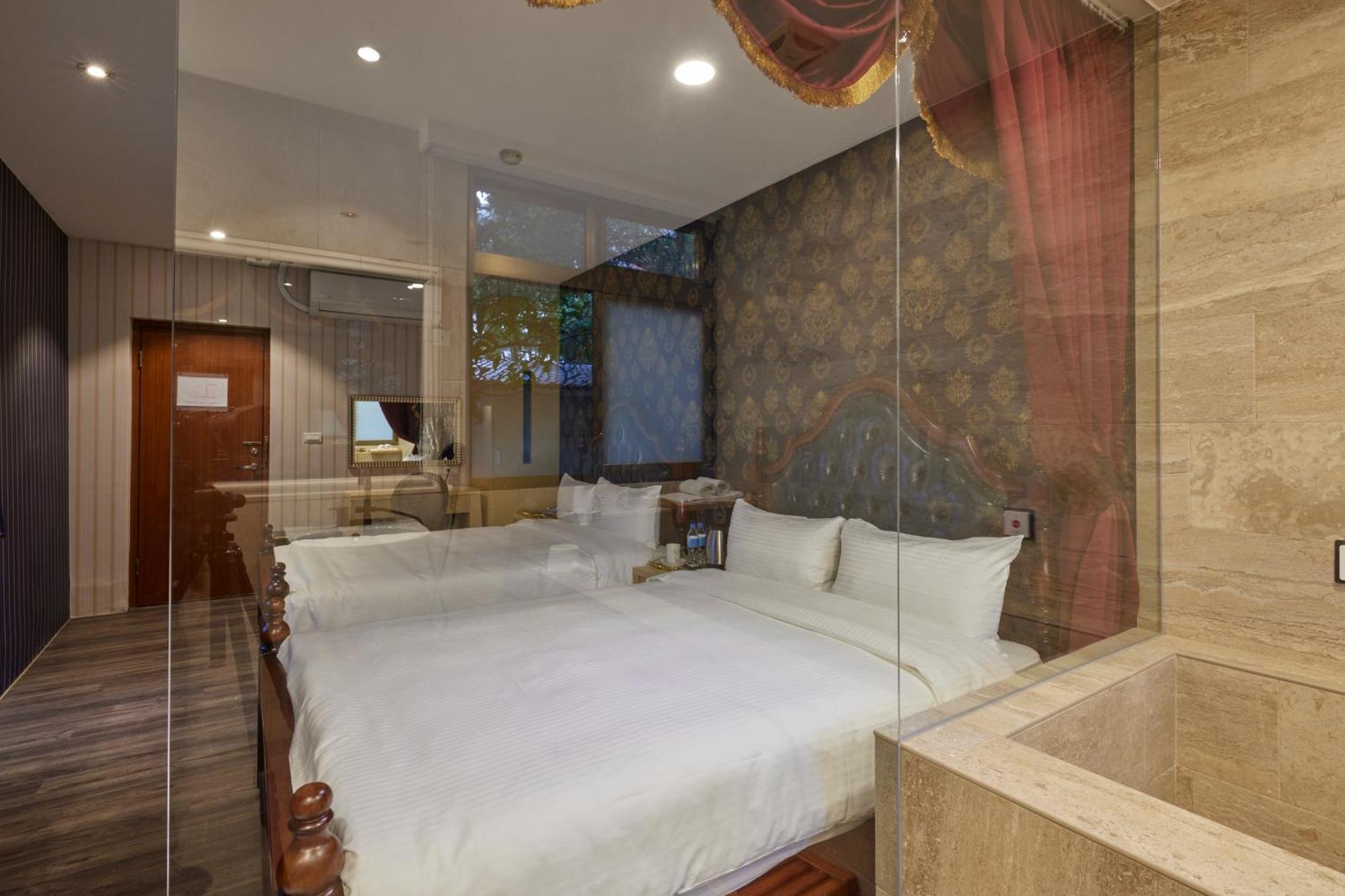 Kyokusui Hotspring Hotel Tajpej Kültér fotó